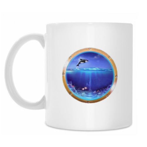 Кружка с принтом Океан