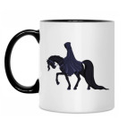 Кружка двухцветная