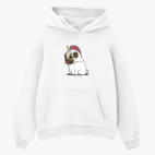 Толстовка худи оверсайз