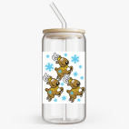 Банка с бамбуковой крышкой