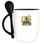 Кружка с ложкой