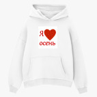 Толстовка худи оверсайз