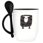 Кружка с ложкой