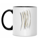 Кружка двухцветная