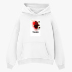 Толстовка худи оверсайз