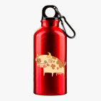 Металлическая бутылка 400 мл UV-DTF