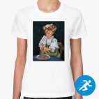 Женская спортивная футболка