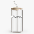 Банка с бамбуковой крышкой