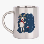 Кружка металлическая