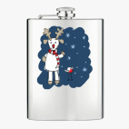 Фляжка стальная