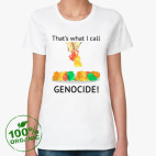 Женская футболка органик