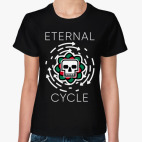 Классическая женская футболка Eternal Cycle