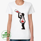 Женская футболка органик