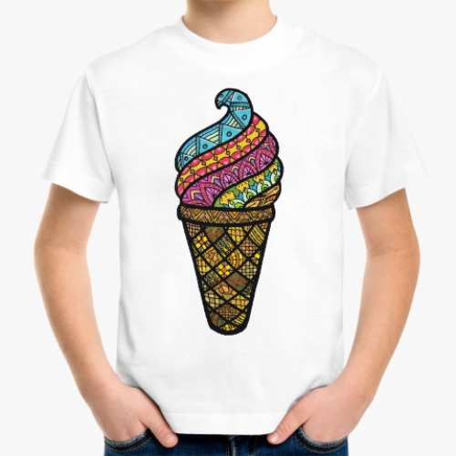Детская футболка Мороженка