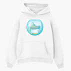 Толстовка худи оверсайз