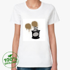 Женская футболка органик