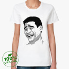 Женская футболка органик