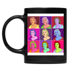 Кружка цветная UV-DTF