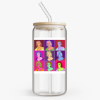 Банка с бамбуковой крышкой