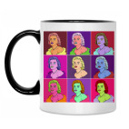 Кружка двухцветная