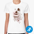 Женская спортивная футболка