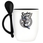 Кружка с ложкой