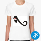 Женская спортивная футболка