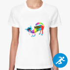 Женская спортивная футболка
