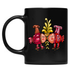 Кружка цветная UV-DTF