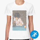 Женская спортивная футболка