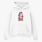 Толстовка худи оверсайз