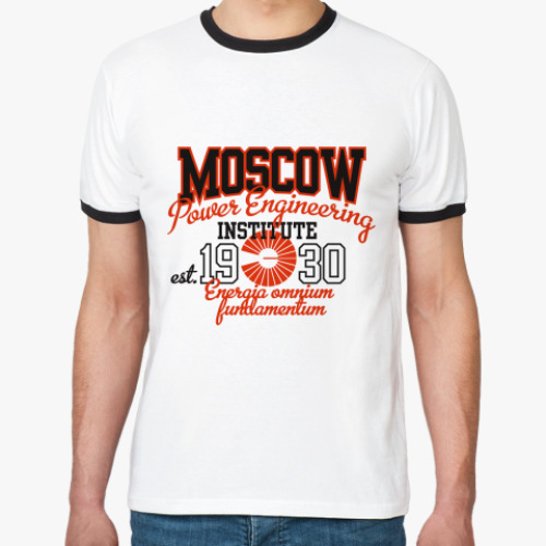 Футболка Ringer-T МЭИ - MPEI