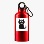 Металлическая бутылка 400 мл UV-DTF