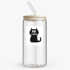 Банка с бамбуковой крышкой