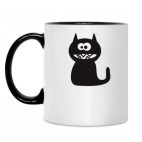 Кружка двухцветная