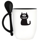 Кружка с ложкой