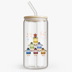 Банка с бамбуковой крышкой