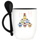 Кружка с ложкой