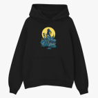 Толстовка худи оверсайз