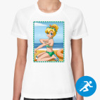 Женская спортивная футболка