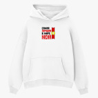 Толстовка худи оверсайз