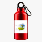 Металлическая бутылка 400 мл UV-DTF