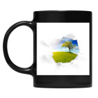 Кружка цветная UV-DTF