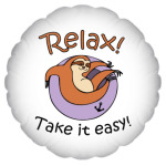 Смешной милый ленивец