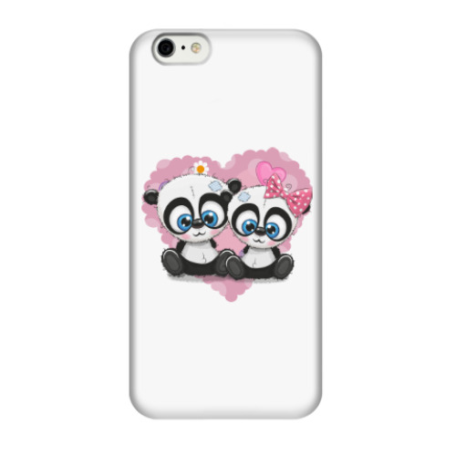 Чехол для iPhone 6/6s Маленькие панды