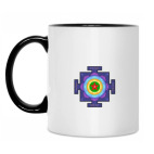 Кружка двухцветная