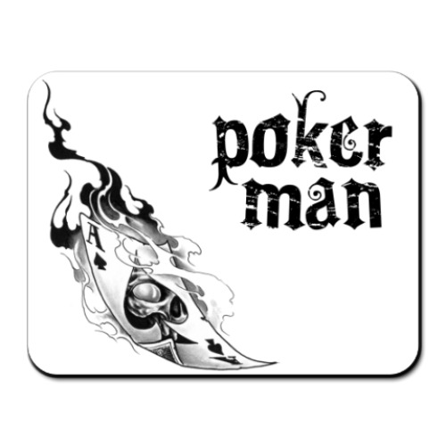 Коврик для мыши с принтом Poker