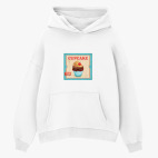 Толстовка худи оверсайз