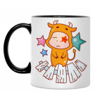 Кружка двухцветная