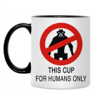 Кружка двухцветная